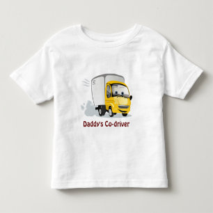 Kleiner Gelber Cartoon LKW für Kinder! Kleinkind T-shirt