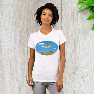 Kleiner Gelber Flugzeug T - Shirt