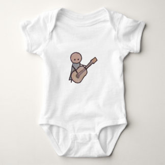 Kleiner Gitarrenbabybodysuit Baby Strampler