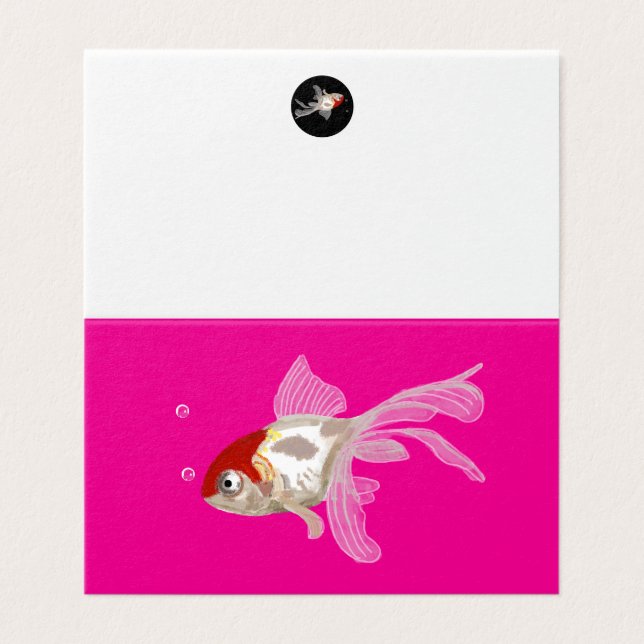 Kleiner Goldfisch -  (Außenseite Aufgefaltet)