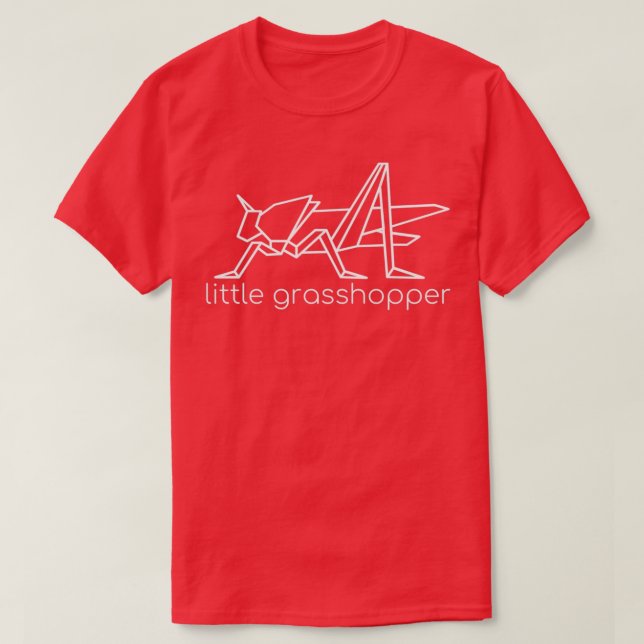 kleiner Grashüpfer T-Shirt (Design vorne)