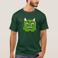 Kleiner grüner Monster-T - Shirt