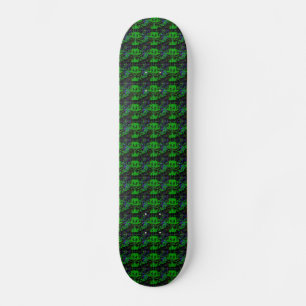 Kleiner grüner Teufel Skateboard
