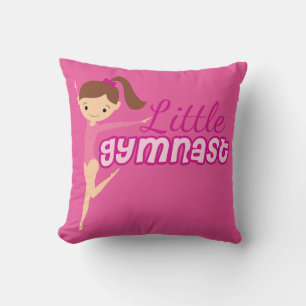 Kleiner Gymnast (pink) Kissen