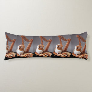 Kleiner Harfen-Meerschweinchen – Whimsischer Elega Seitenschläferkissen