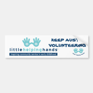 Kleiner helfende HandAutoaufkleber Autoaufkleber