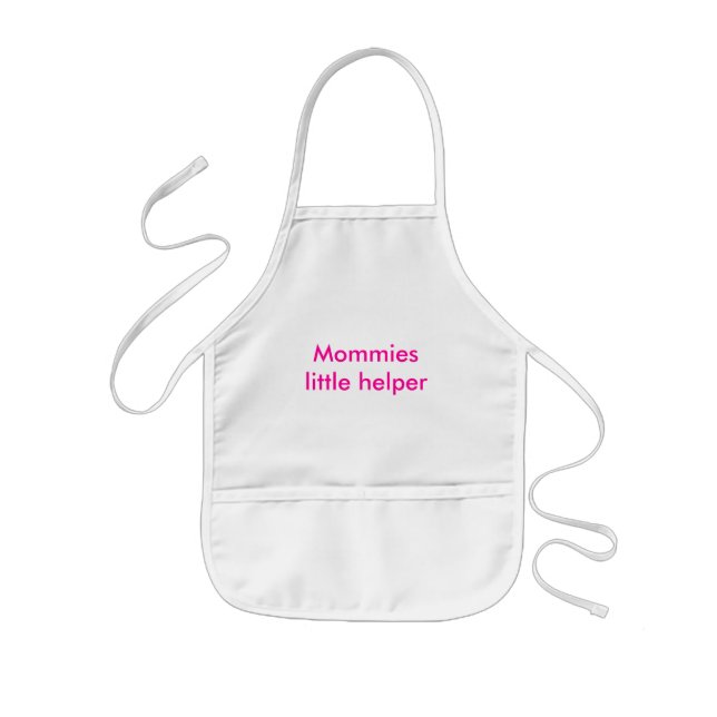 Kleiner Helfer der Mamas Kinderschürze (Vorne)