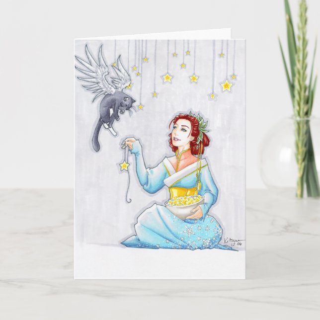 Kleiner Helfer Feiertagskarte (Vorderseite)