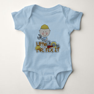 Kleiner Herr Fix It - Schlüssel-T-Shirts und Baby Strampler