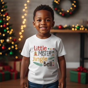 Kleiner Herr Jingle Bell Weihnachten T-Shirt