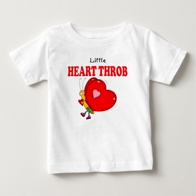 Kleiner Herzschlag Butterfly Baby T-shirt (Vorderseite)