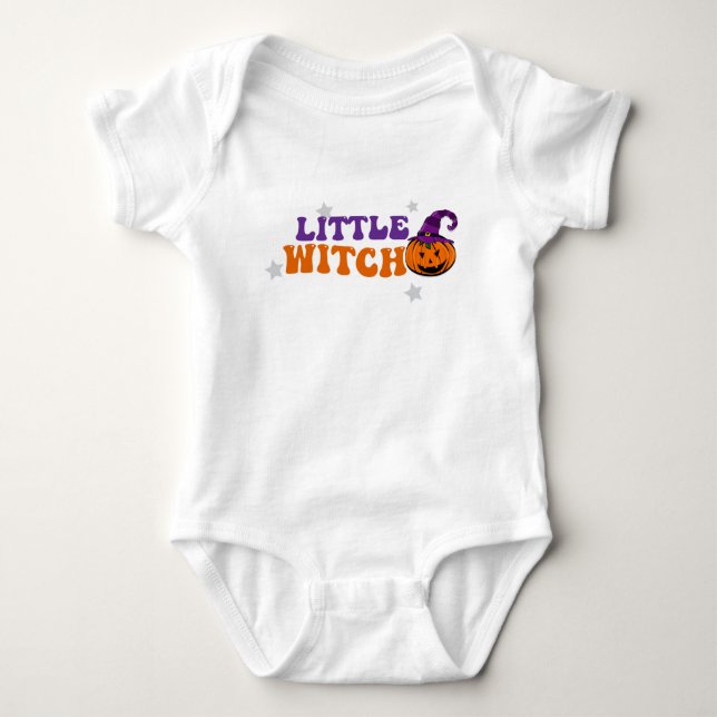 Kleiner Hexenlöffelanzug Baby Strampler (Vorderseite)