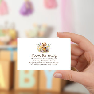 Kleiner Honig auf dem Weg Bücher für Baby-Beilage Begleitkarte