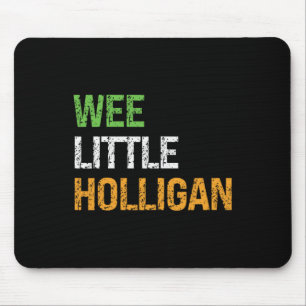 Kleiner Hooligan-Grunge-Junge St. Patrick Mousepad