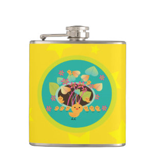 Kleiner Hühnerspass Flachmann