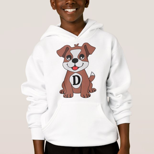 kleiner Hund Hoodie (Vorderseite)
