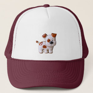 Kleiner Hund Truckerkappe