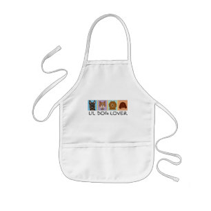 Kleiner Hundeliebhaber-T-Shirts und Geschenke Kinderschürze