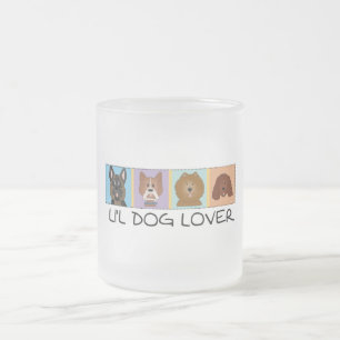 Kleiner Hundeliebhaber-T-Shirts und Geschenke Mattglastasse