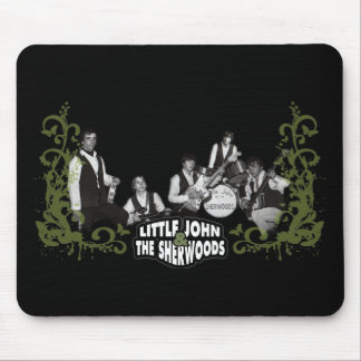 Kleiner John und das sherwoods schwarze mousepad