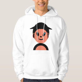 Kleiner Junge mit Hut Hoodie