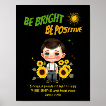 Kleiner Junge mit Sonnenblumen