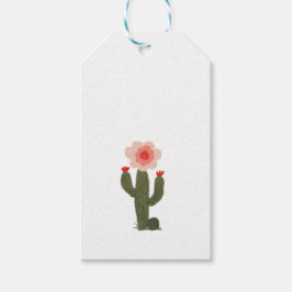 Kleiner Kaktus Geschenkanhänger