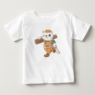 Kleiner Katzen-T - Shirt:) Baby T-shirt