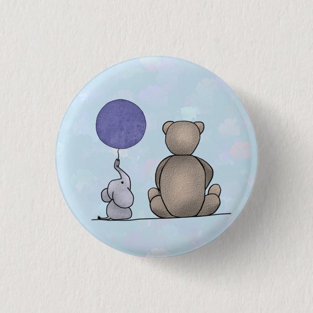 Kleiner kerl Postæger Button (Vorderseite)