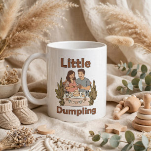 Kleiner Klops Süße werdende Eltern Baby-Party Kaffeetasse