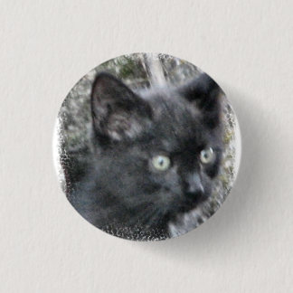 Kleiner Knopf des wilden Kätzchens Button