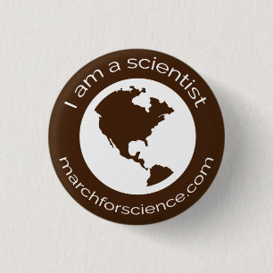 Kleiner Knopf - Geowissenschaften Button