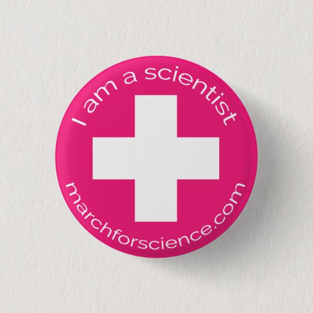 Kleiner Knopf - Medizin Button (Vorderseite)