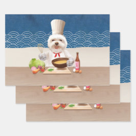 Kleiner Koch Geschenkpapier Set