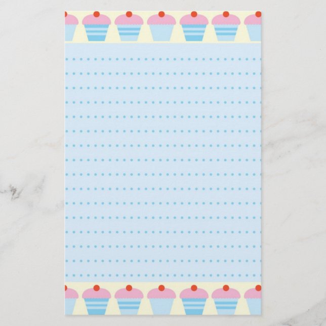 Kleiner Kuchen Briefpapier (Vorderseite)