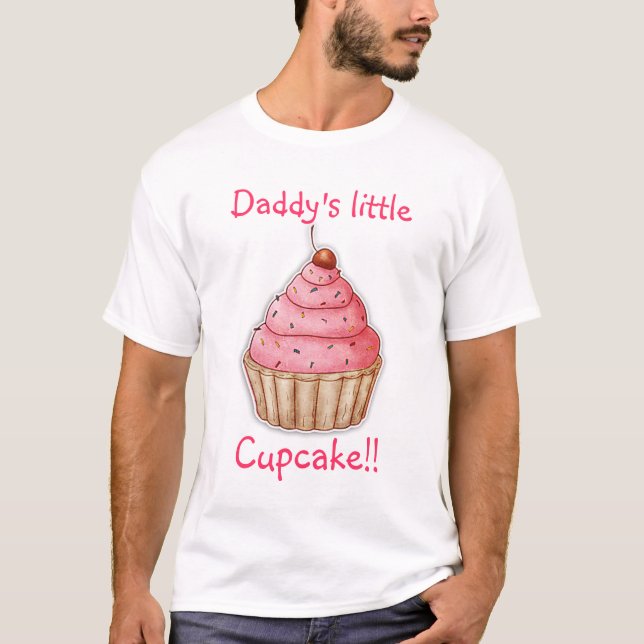 Kleiner Kuchen für kleine Mädchen, der wenige T-Shirt (Vorderseite)