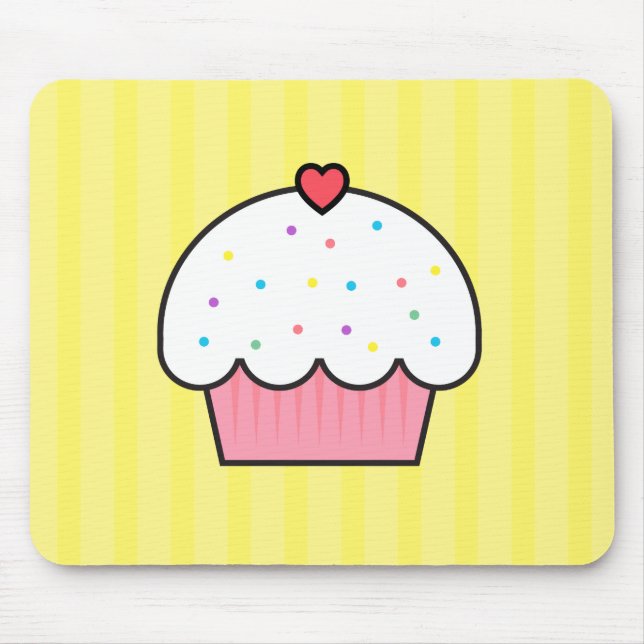 Kleiner Kuchen Mousepad (Vorne)