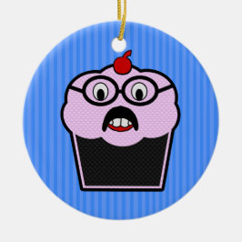 Kleiner Kuchen Studmuffin Keramik Ornament