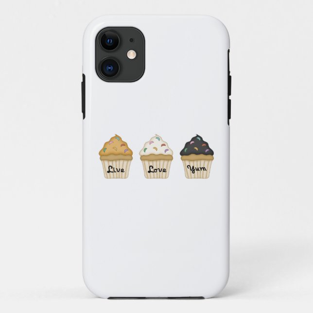 Kleiner Kuchen Yum Case-Mate iPhone Hülle (Rückseite)