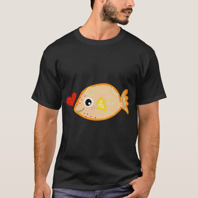 Kleiner Kugelfisch T-Shirt (Vorderseite)