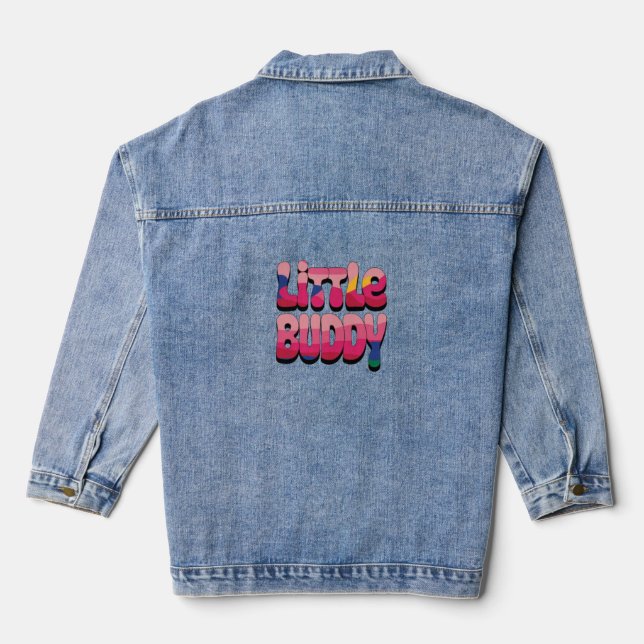 Kleiner Kumpan Jeansjacke (Rückseite)