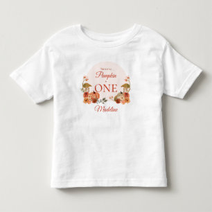 Kleiner Kürbis ist Eins Erster Geburtstag Kleinkind T-shirt