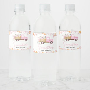Kleiner Kürbis Rosa LKW Herbst-Baby-Party