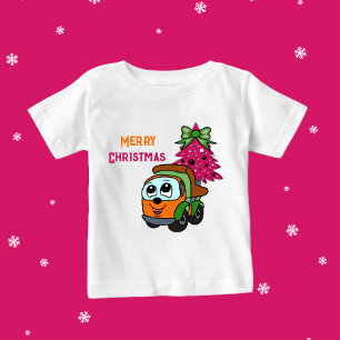 Kleiner Lastwagen Baby T-shirt