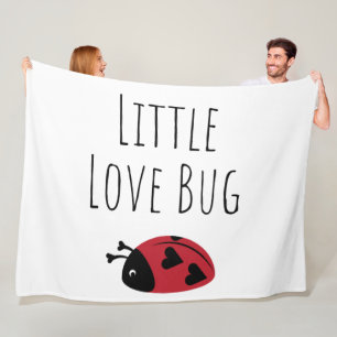 Kleiner Liebe-Bug - Fleecedecke