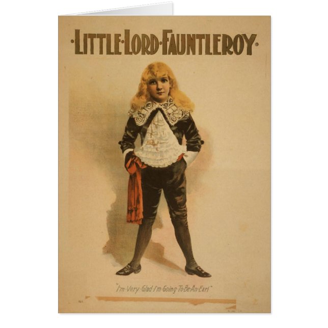 Kleiner Lord Fauntleroy (Vorne)
