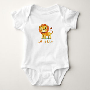Kleiner Löwe T-Shirt Baby Strampler