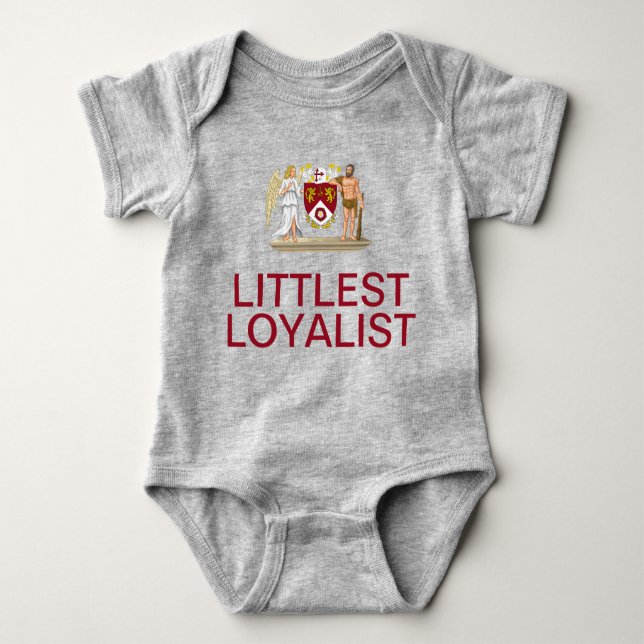 Kleiner Loyalist Baby Strampler (Vorderseite)
