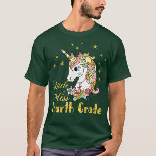 kleiner Mangel vierte Klasse Zurück zur Schule Uni T-Shirt