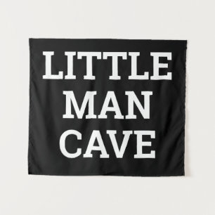 Kleiner Mann Höhle Jungenzimmer Kinderzimmer Wand Wandteppich